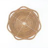 Pine Needle Basket, Ivory Circle - FMSCMarketplace.org