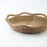 Pine Needle Basket, Ivory Circle - FMSCMarketplace.org