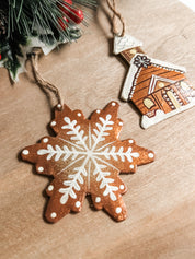 Gingerbread House Oil Drum Ornament - FMSCMarketplace.org