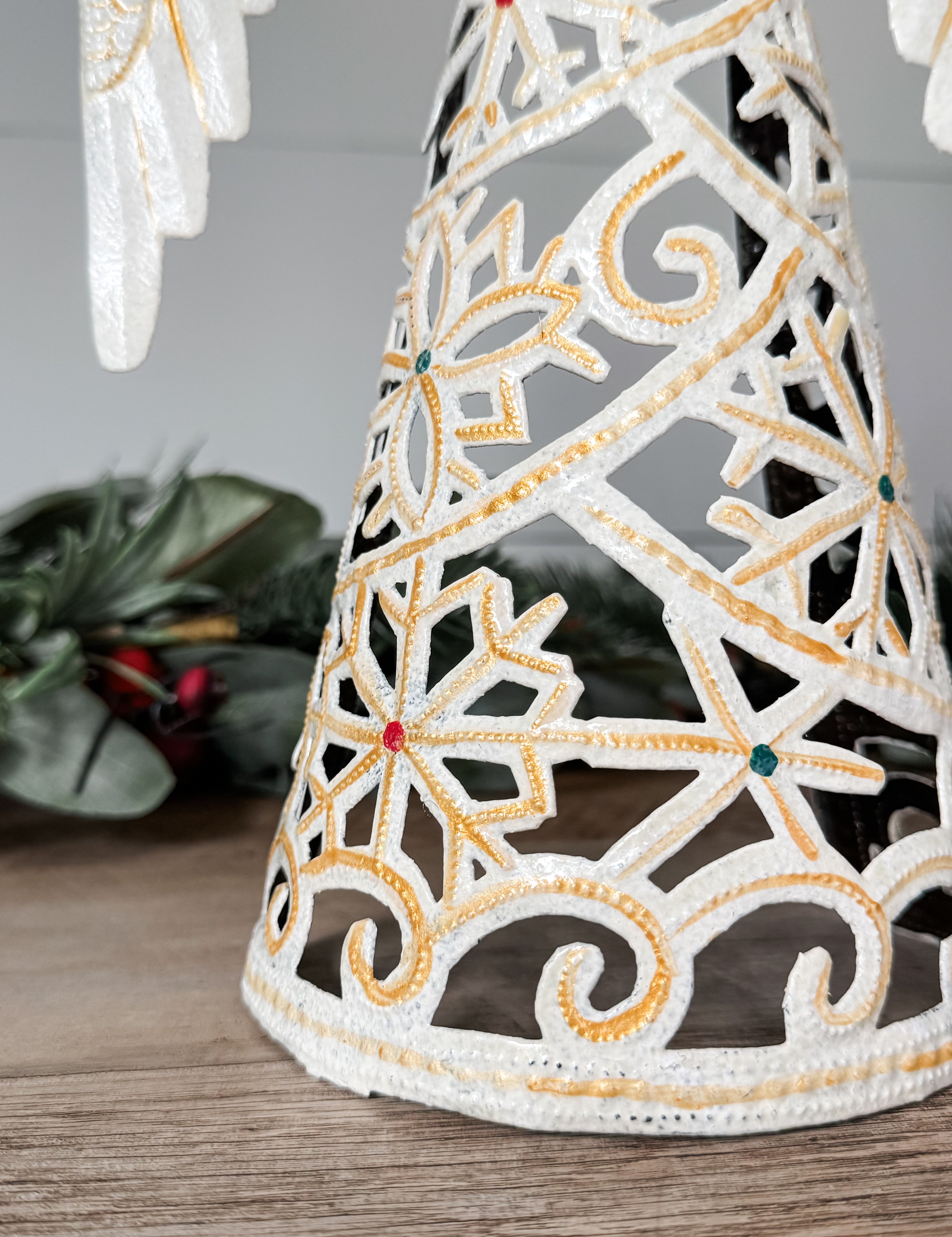 Snowflake Oil Drum Angel - FMSCMarketplace.org