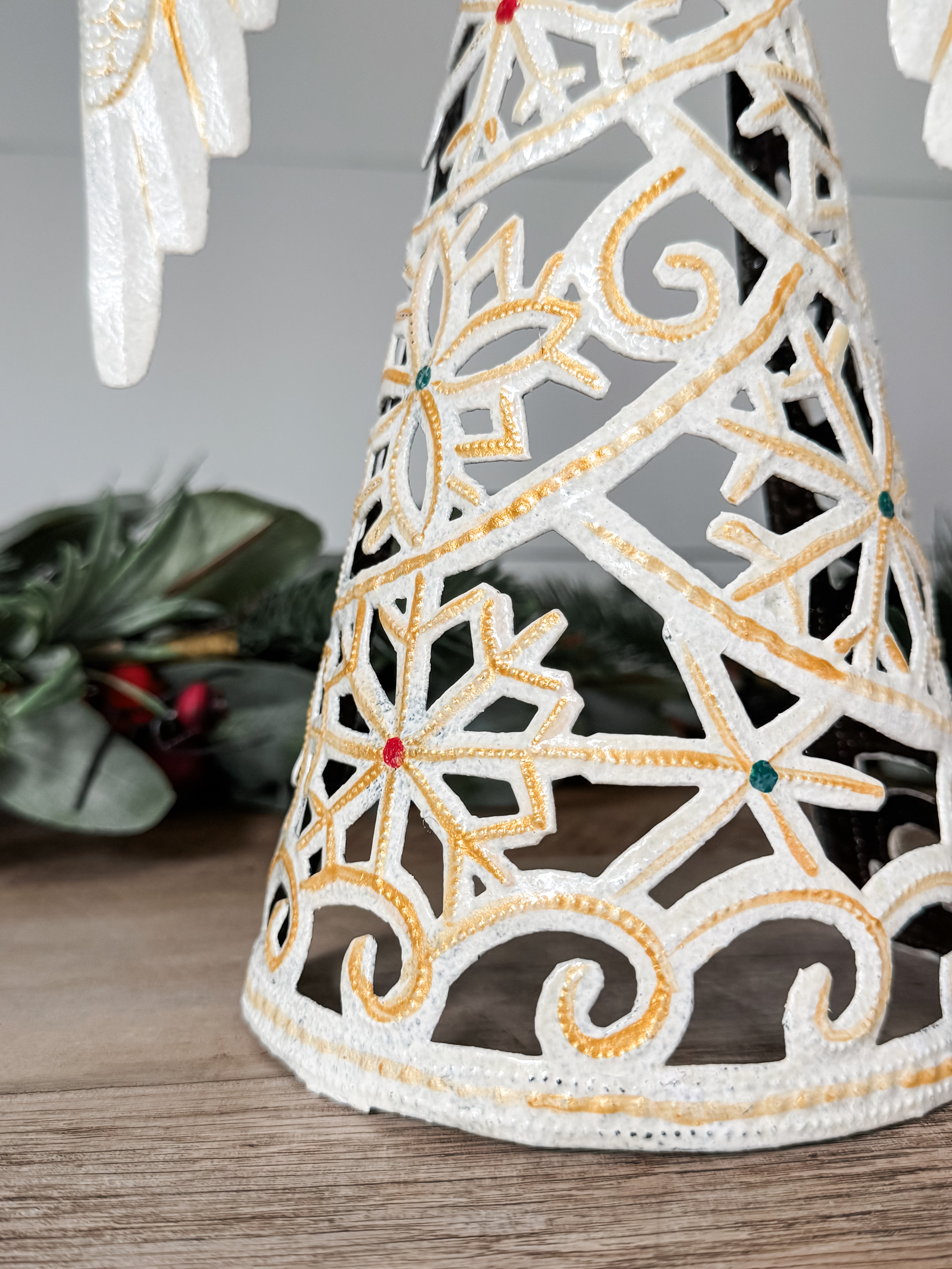 Snowflake Oil Drum Angel - FMSCMarketplace.org