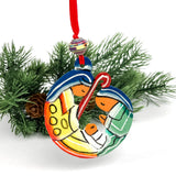 Painted Nativity Ornament