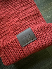 FMSC Leather Patch Tise Beanie