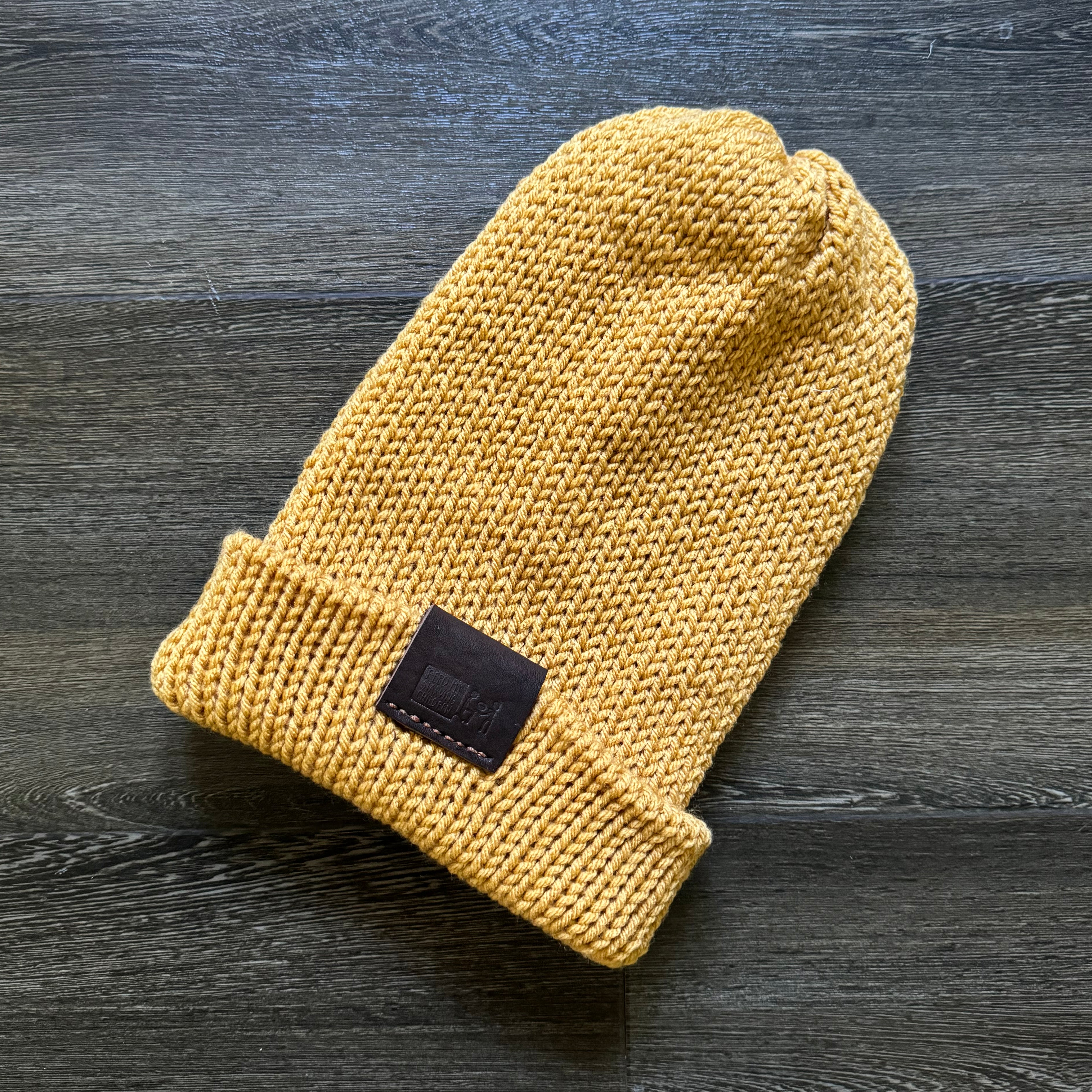 FMSC Leather Patch Tise Beanie - FMSCMarketplace.org