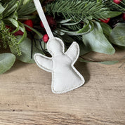 Leather Angel Ornament - FMSCMarketplace.org