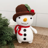 Amigurumi Snowman - Frosty Snuggles