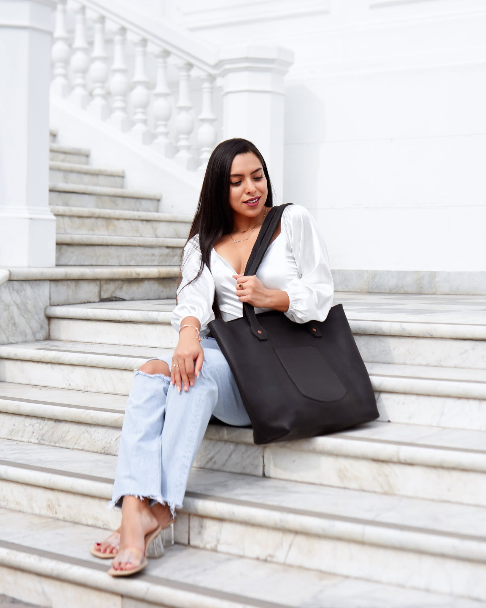Lanmou Tote Black