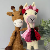 Large Amigurumi Llama