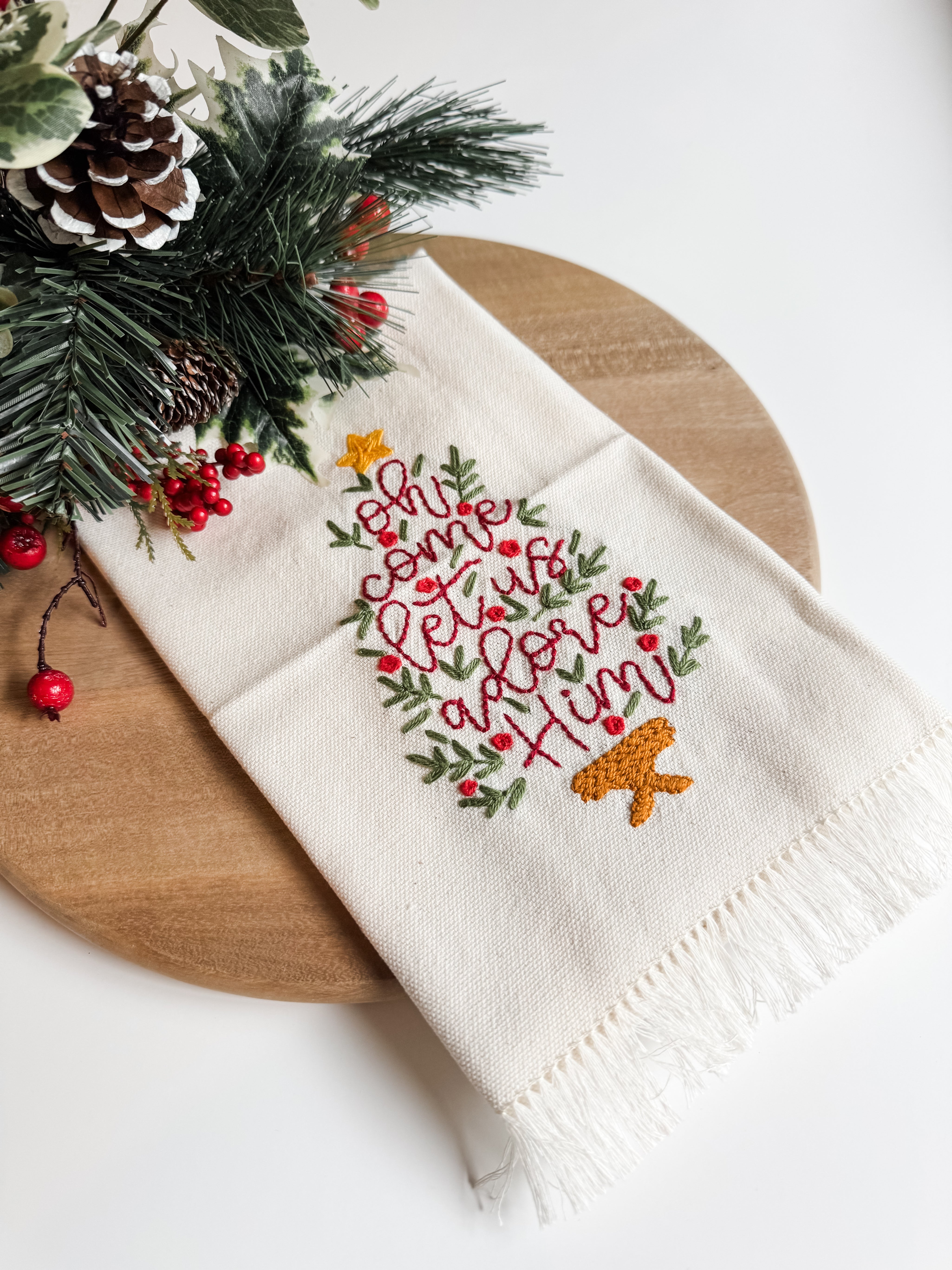 Adore Him Tea Towel - FMSCMarketplace.org