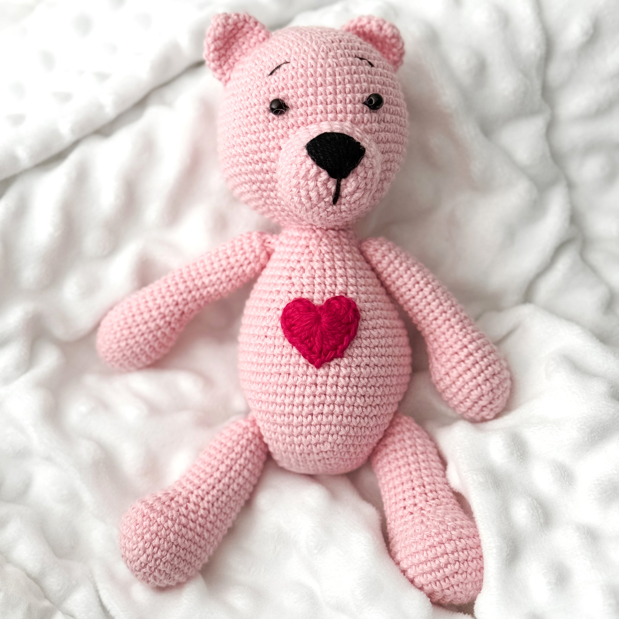 Amigurumi Pink Bear