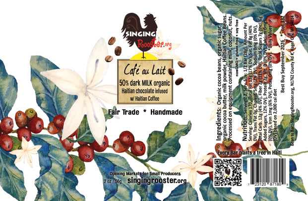 Singing Rooster Organic Haitian Chocolate - New Flavors!