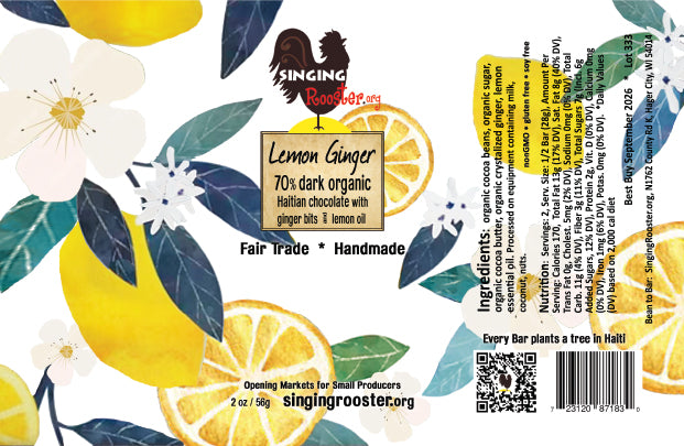 Singing Rooster Organic Haitian Chocolate - New Flavors!
