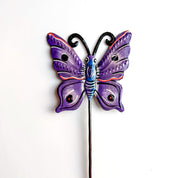 Oil Drum Butterfly Plant Stake
