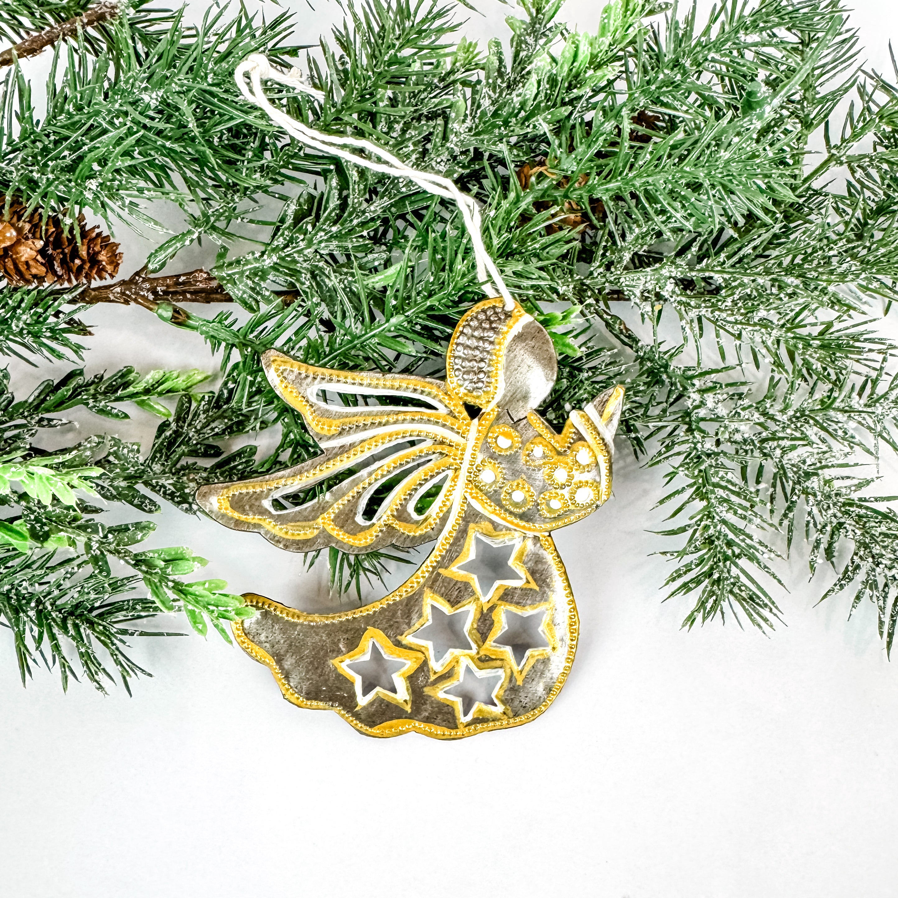 Worshipping Angel Oil Drum Ornament - FMSCMarketplace.org