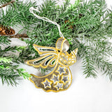 Worshipping Angel Oil Drum Ornament