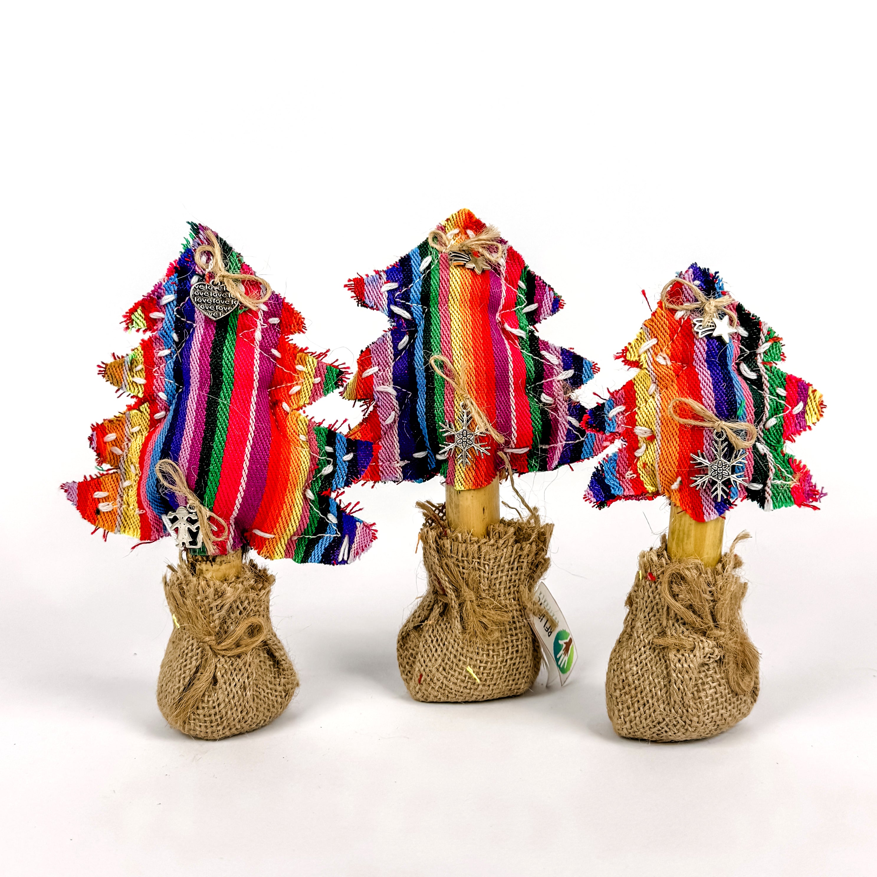 Guatemalan Christmas Trees - Set of 3 - FMSCMarketplace.org