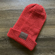 FMSC Leather Patch Tise Beanie