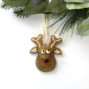 Beaded Reindeer Ornament