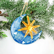 Love you to the Moon Oil Drum Ornament - FMSCMarketplace.org