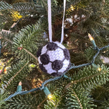 Amigurumi Mini Soccer Ball Ornament