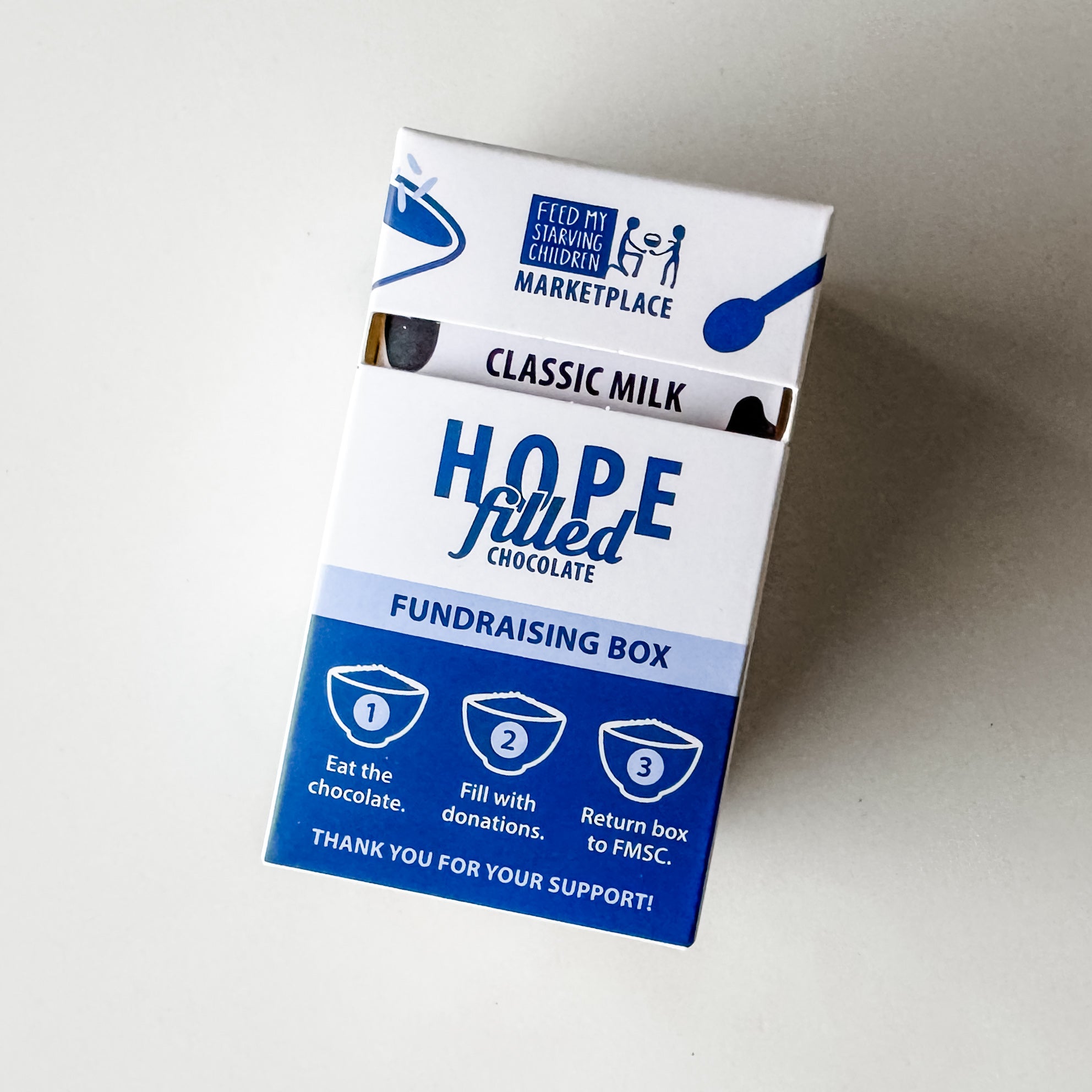 Hope-Filled Chocolate Fundraising Box - Case of 36