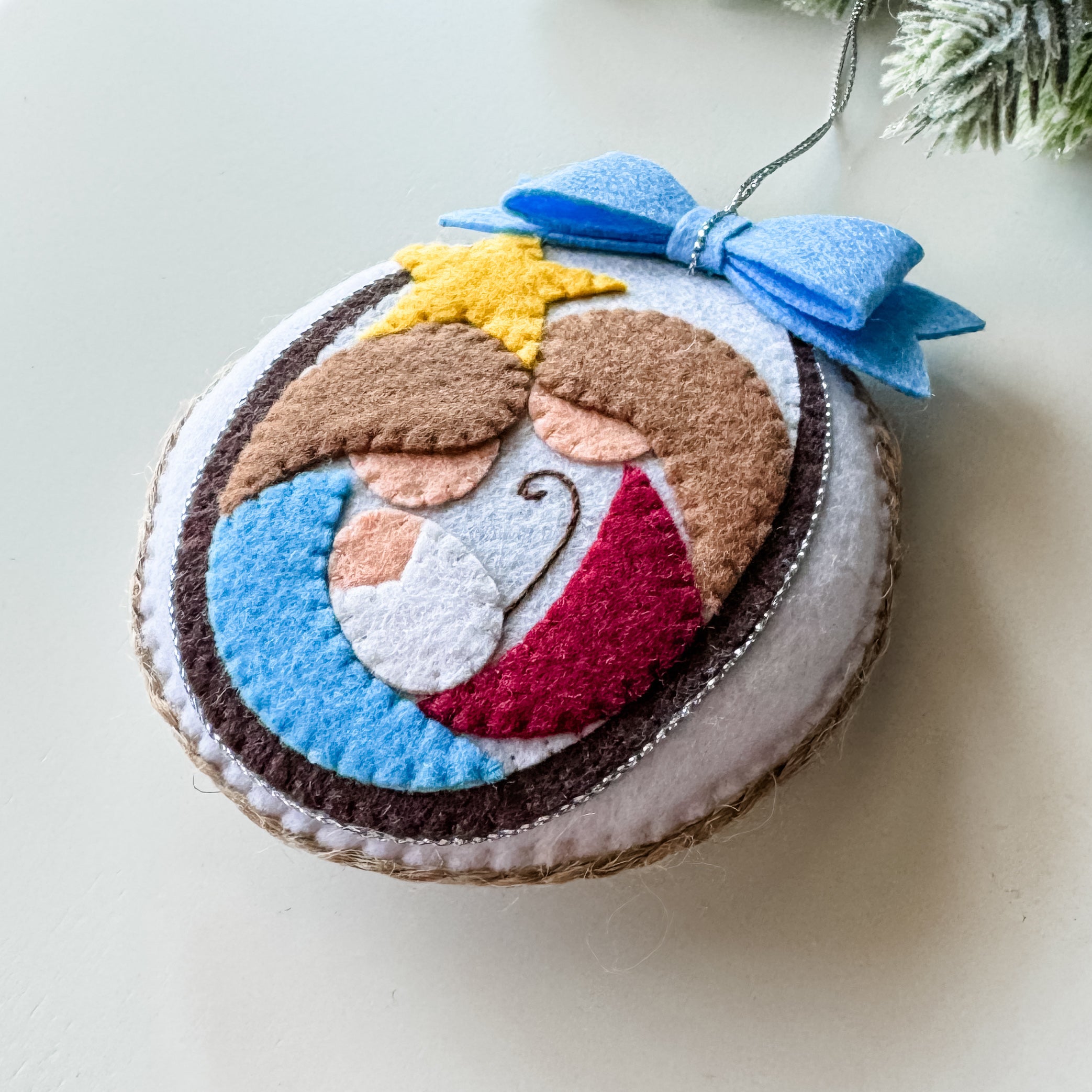 Nativity Felt Ornament