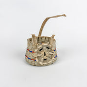 Woven Kitty Cat Basket