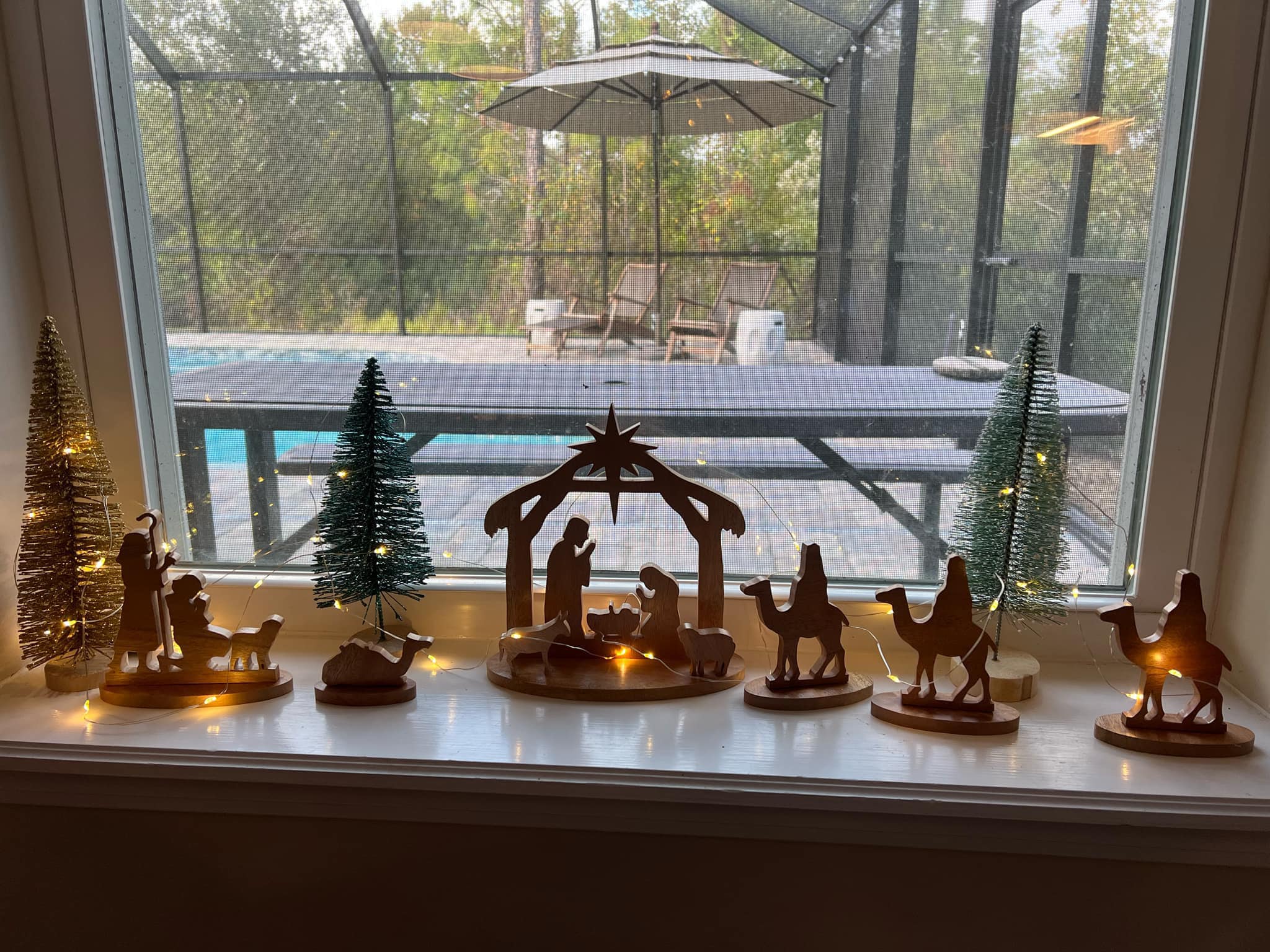 Wooden Nativity Set - FMSCMarketplace.org