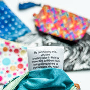 Papillon Fabric Coin Purse