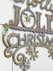 Holly Jolly Christmas Wall Art