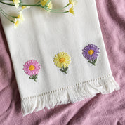 Monthly Embroidered Tea Towel Collection