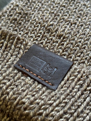 FMSC Leather Patch Tise Beanie