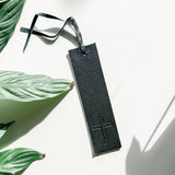 Leather Cross Bookmark