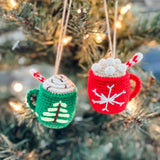 Cup of Christmas Cheer Ornament Set