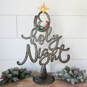 O Holy Night Tree Oil Drum Art