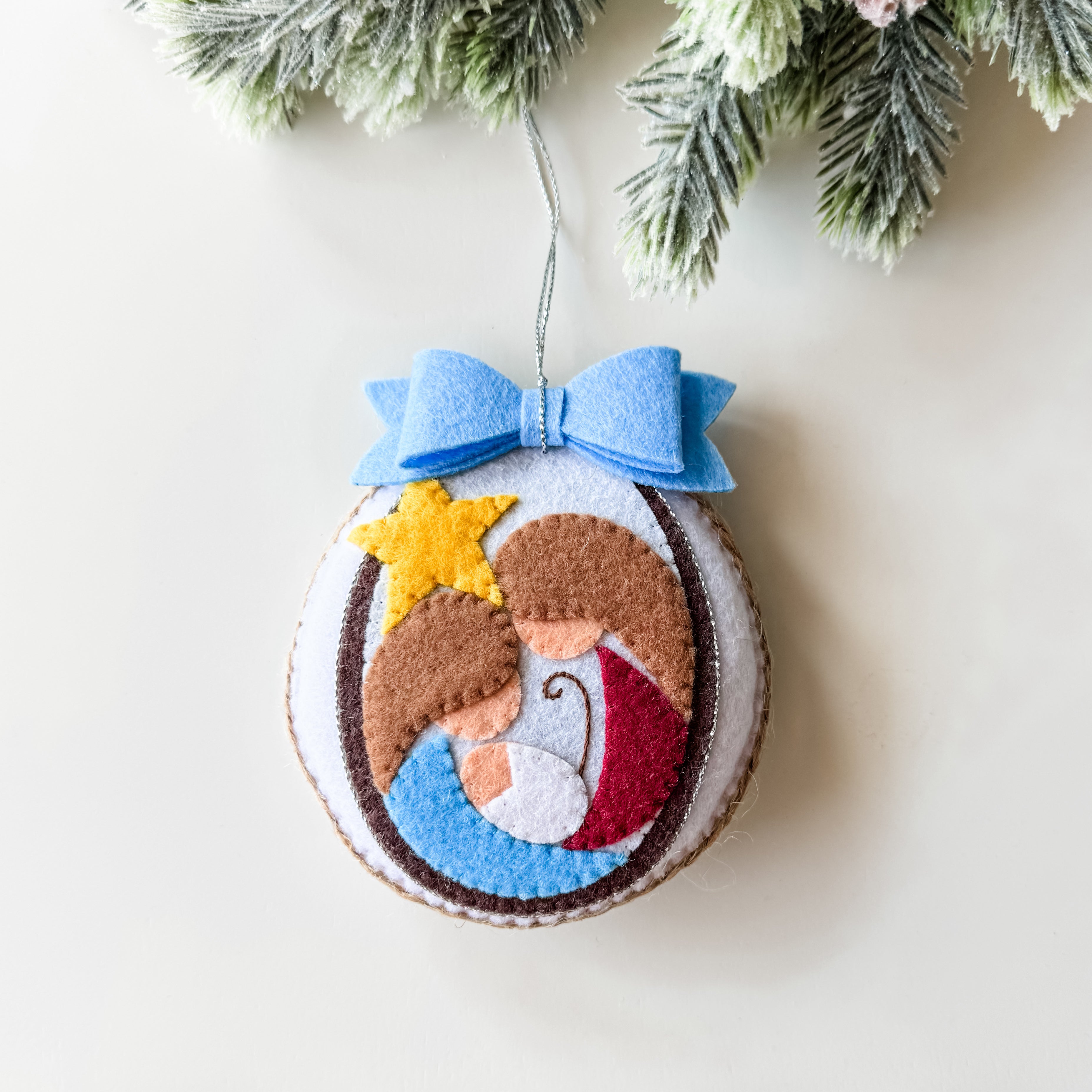 Nativity Felt Ornament