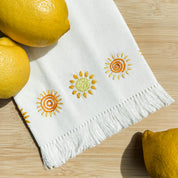 Monthly Embroidered Tea Towel Collection