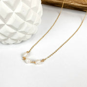 Three Pearl Necklace