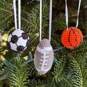 Amigurumi Mini Basketball Ornament