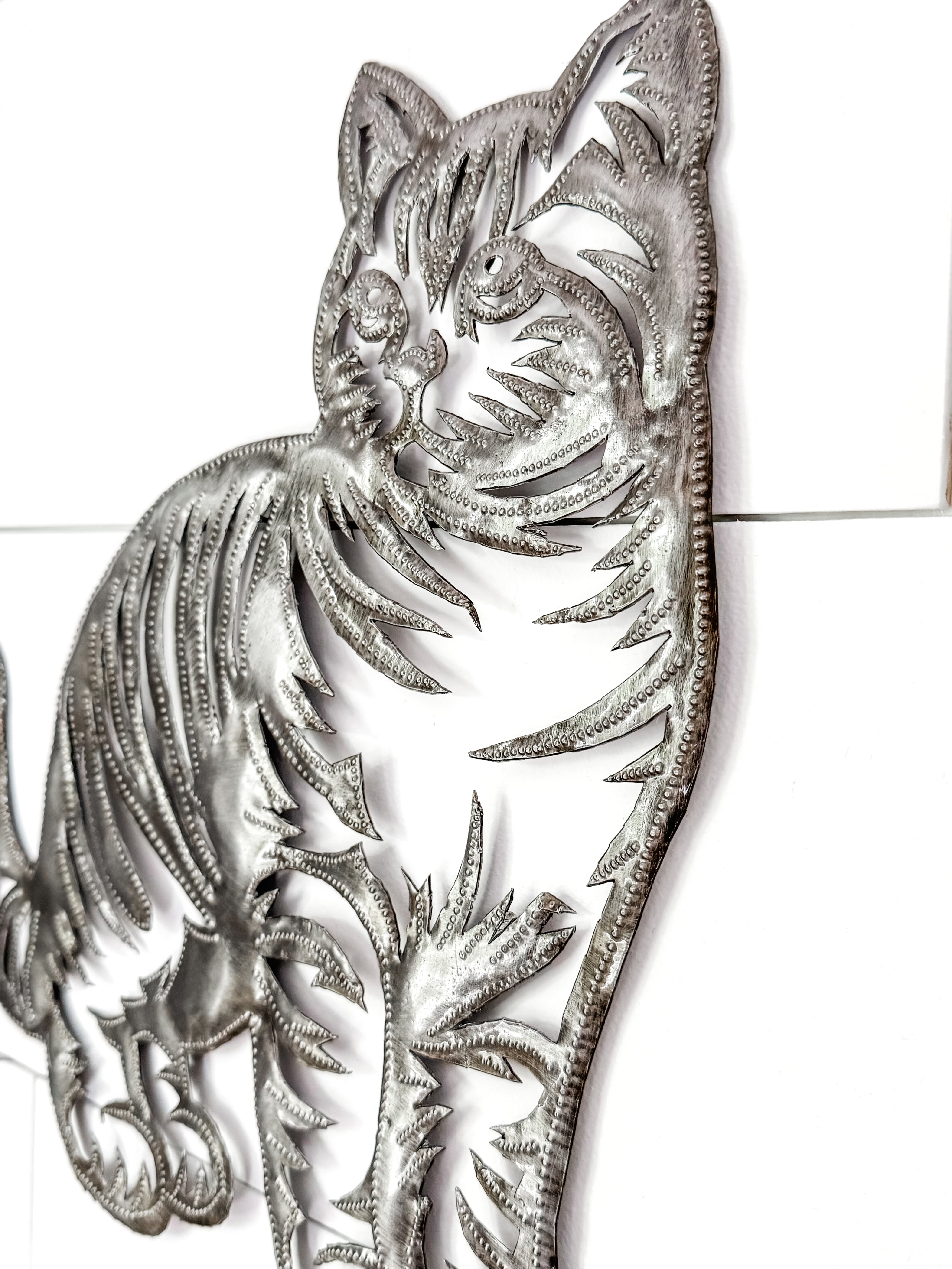 Kitty Cat Oil Drum Art