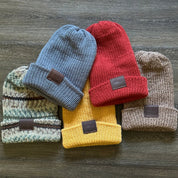 FMSC Leather Patch Tise Beanie