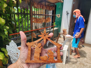 Standing Wood Nativity - FMSCMarketplace.org