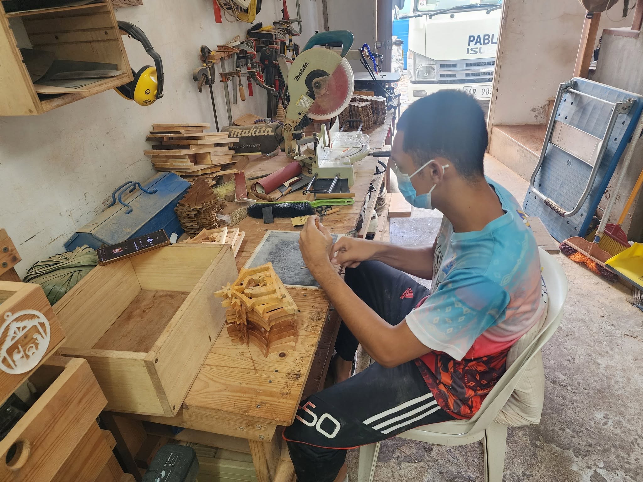 Standing Wood Nativity - FMSCMarketplace.org