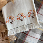 Monthly Embroidered Tea Towel Collection