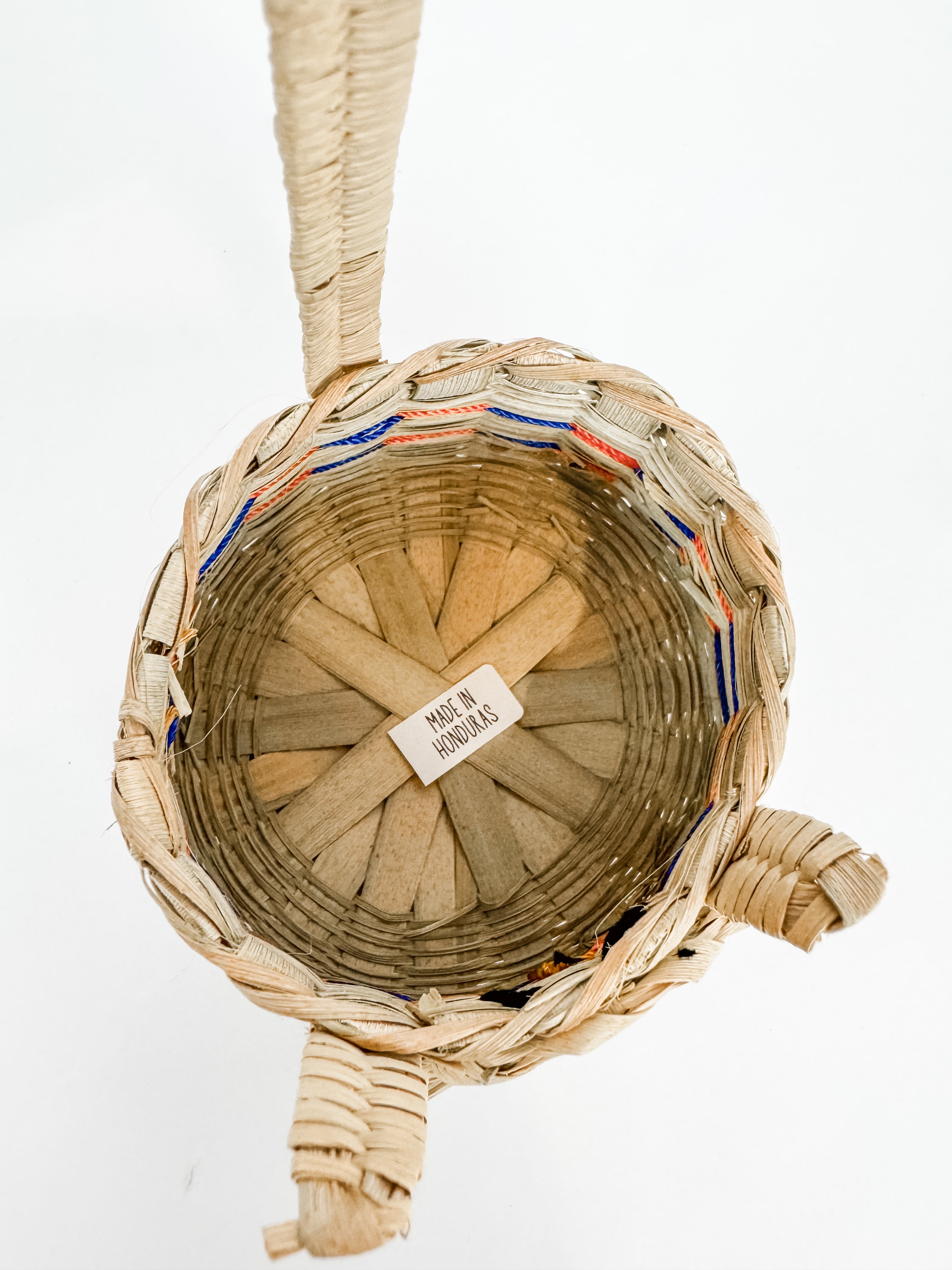 Woven Kitty Cat Basket