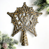 Silver and Gold Tree Topper