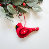 Felt Cardinal Ornament