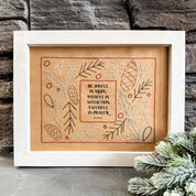 Joyful in Hope Stitched Wall Art - FMSCMarketplace.org