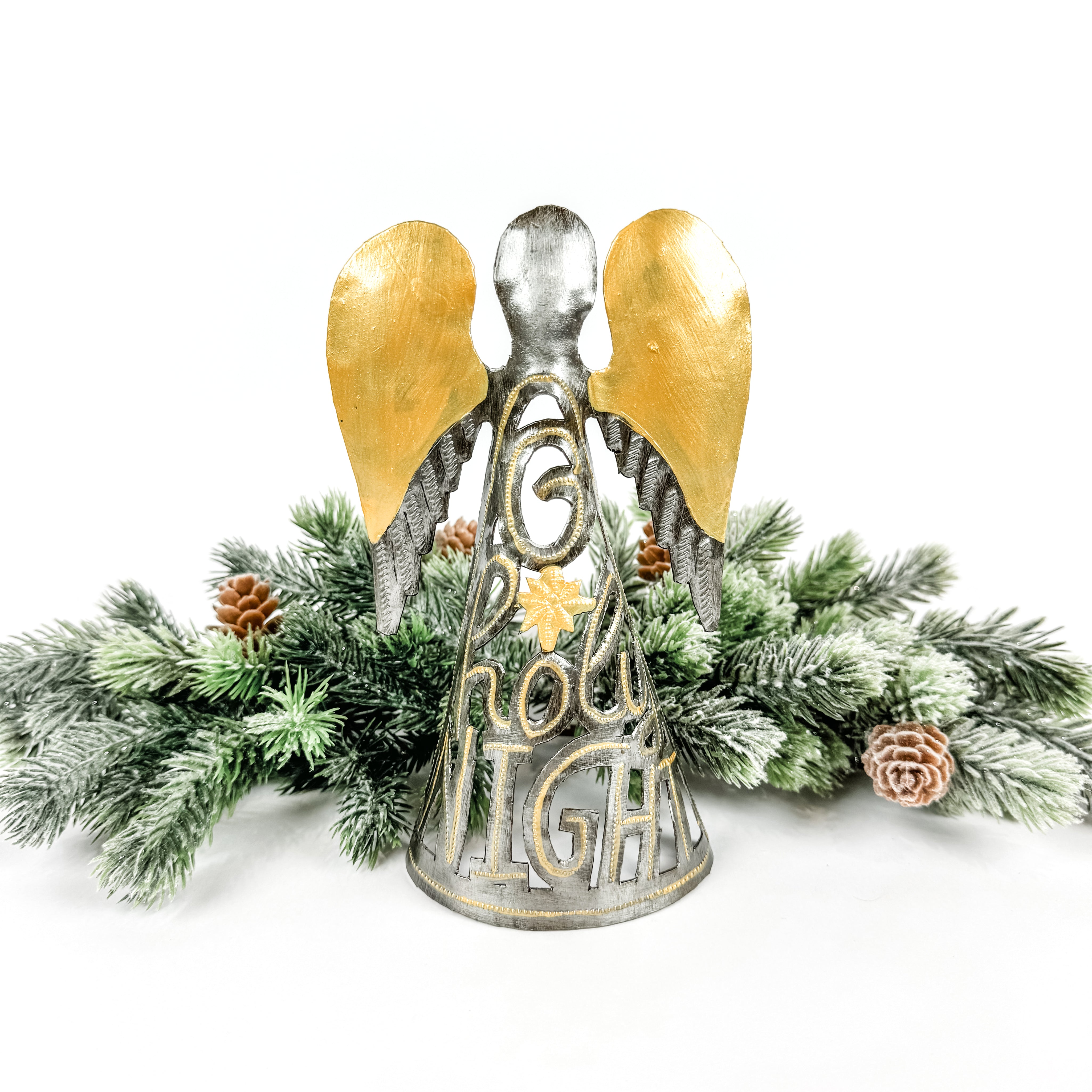 O Holy Night Oil Drum Angel - FMSCMarketplace.org