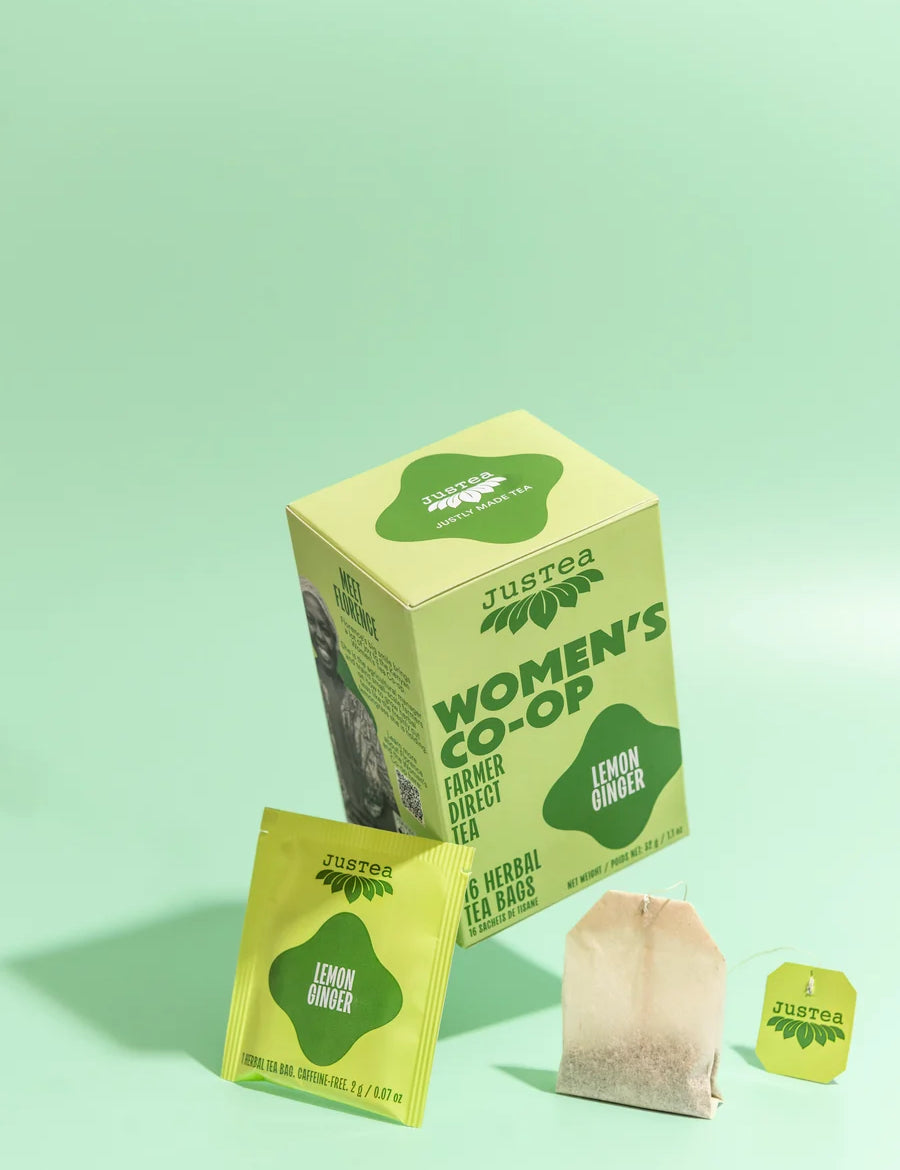 Lemon Ginger Tea Bag Box - FMSCMarketplace.org